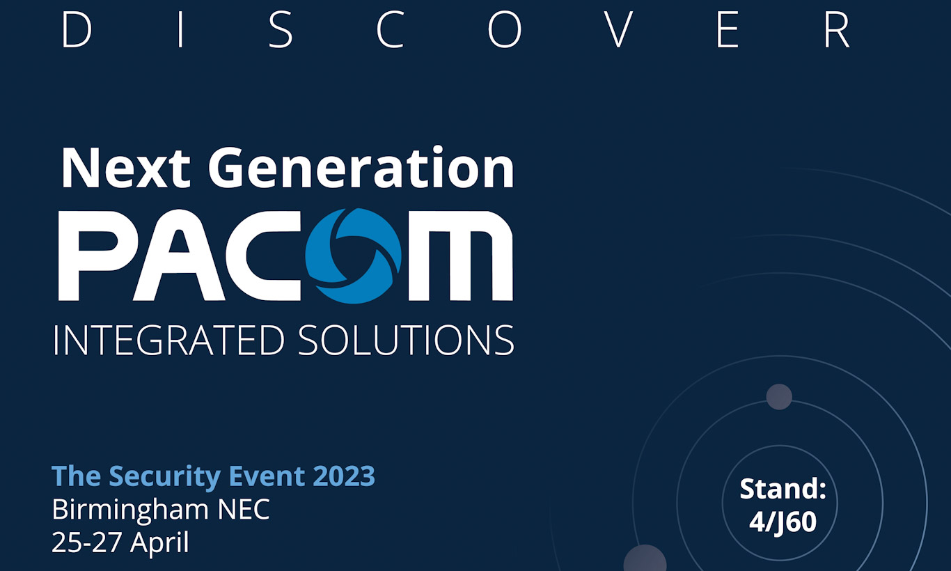PACOM to preview its next generation integrated security management platform at The Security Event